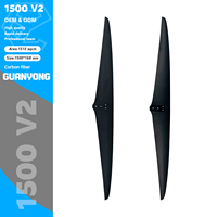 Aile avant Guanyong GY 1500, Hydrofoil en fibre de carbone GY 1700V2, Grande lame pour débutant, Planche de surf, Kite Wing, Surf