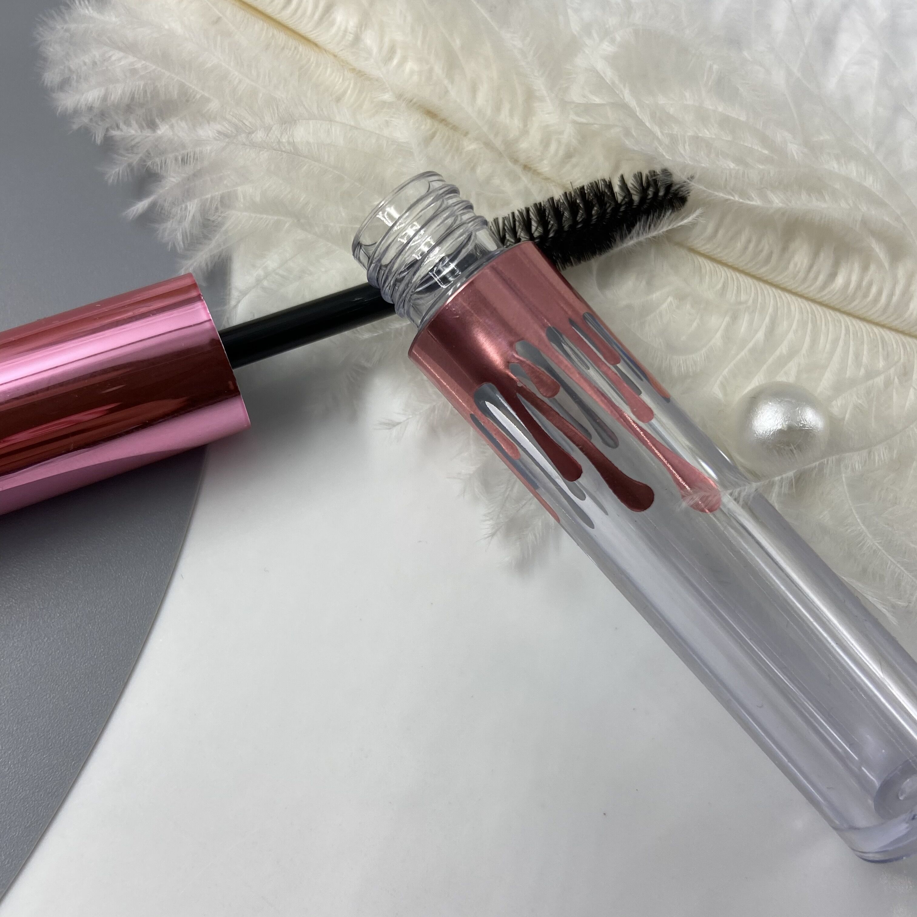 Новый Контейнер-трубка для ресниц на заказ INS, персональная этикетка