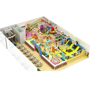Candy <b>Indoor</b> Playground,small Soft Play Set,Factory Price Wholesale 7.6*5.5*3m 42sqm 450sqft,funny Ball Pit <b>Slide</b> - Product Image 6