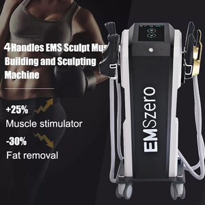 Stimulateur Musculaire <span class=keywords><strong>Emszero</strong></span> RF à 4 Poignées, Machine de Remodelage Corporel RF EM Minceur avec Neo RF et Fonction Plancher Pelvien - Product Image 4
