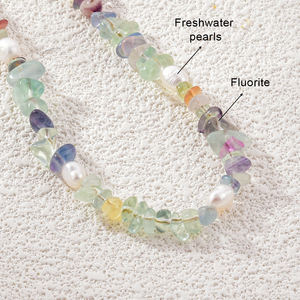 Nouveau Collier Perles de Cristal et Pierres Naturelles 2026 – Bijoux Tendance en Cristal de Guérison pour Femmes et Filles – Cadeau Idéal - Product Image 4