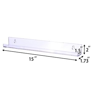 6 acrílico <span class=keywords><strong>uñas</strong></span> <span class=keywords><strong>estante</strong></span> <span class=keywords><strong>de</strong></span> exhibición en el salón 6 acrílico flotante <span class=keywords><strong>estante</strong></span> <span class=keywords><strong>de</strong></span> pared bastidores (5mm <span class=keywords><strong>de</strong></span> espesor) - Product Image 1