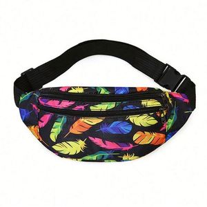 Nouvelle conception, sac banane en nylon durable, sac de poitrine, sac de taille, sac de sport, sac bandoulière, sac messager pour femmes et hommes - Product Image 3