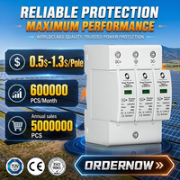 Parafoudre AC/DC XLSPD-PV CE TUV ODM OEM 2P 600V 3P 1000V 4P 320V pour systèmes solaires photovoltaïques