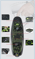 Planche de surf électrique en fibre de carbone pour enfants la plus vendue Hydroptère haute puissance Logo personnalisable Planche résistante à l'eau de mer gratuite