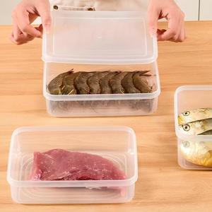 長方形プラスチックPP食品容器 蓋付き 多機能設計 射出成形 BPAフリー 1～3L容量 家庭用保存容器 - Product Image 6