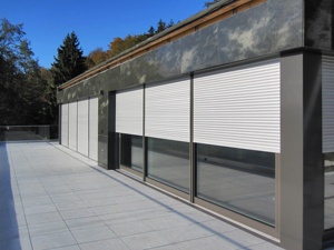 Tự động an ninh nhôm kim loại lăn lăn cuộn lên xuống cửa chớp bão bão cửa chớp cho cửa sổ và cửa kính - Product Image 4