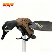 MOJO Outdoors ES Blue Wing Teal, leurre de chasse motorisé réaliste en plastique, facile à utiliser, pour sports de plein air, oiseaux aquatiques et canards de qualité supérieure