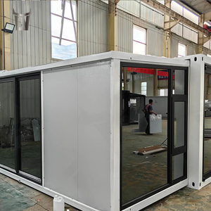 Maison modulaire contemporaine personnalisable, préfabriquée, 3 chambres, 1 salle <span class=keywords><strong>de</strong></span> bain, cuisine, 20 pieds, 30 pieds, 40 pieds, maison conteneur pliable et portable - Product Image 2