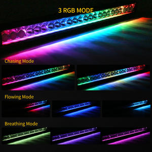 Barra de Luz LED RGB Todoterreno de 32 Pulgadas, Modelo 2026, Venta al por Mayor, Barra LED RGBW de 32 Pulgadas <span class=keywords><strong>para</strong></span> Camioneta Polaris RZR - Product Image 4