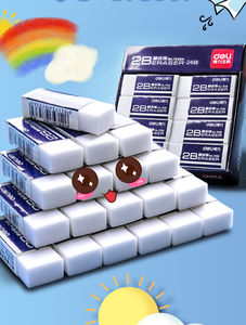 حزمة محايات بيضاء من 10 بلاستيك PVC مجانية للفصول الدراسية الفنية ، رسم رسم فني لوازم الرسم - Product Image 3