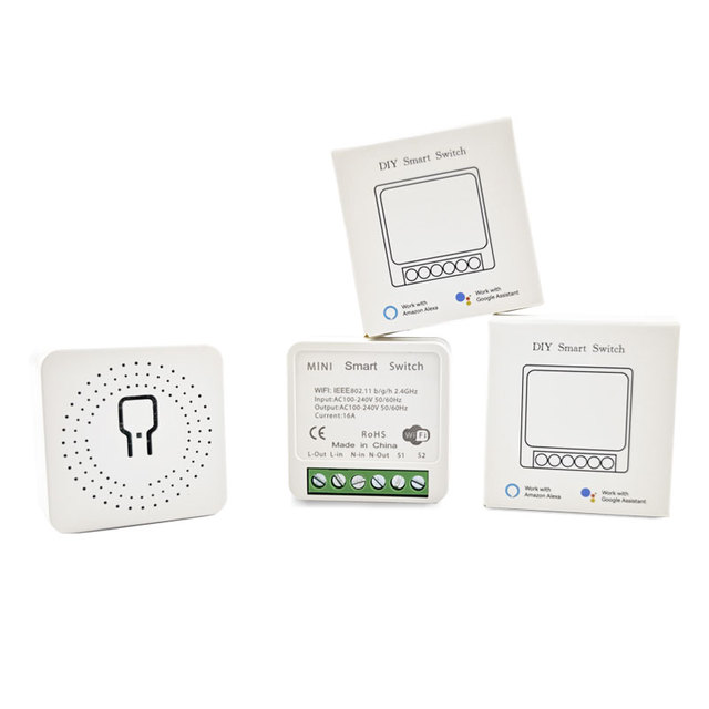 Home Automation Module 10a 16a Mini Smart Wifi Diy Switch
