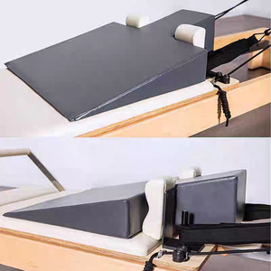 BETTER <strong>Pilates</strong> Pregnant Triangular Shovel Pillow Cushion <strong>Maternity</strong> Mat PU Material (Model 001) Auxiliary Teaching Tool - Product Image 3