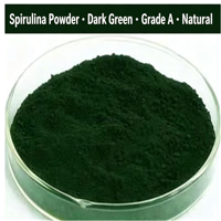 Extrait végétal hydrosoluble de qualité alimentaire, poudre de polysaccharide de spiruline avec phycocyanine, 60% de protéines, 1 kg en fût, complément alimentaire