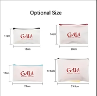 Trousse de Maquillage Grande Capacité Portable en Toile Souple avec Fermeture Éclair, Motif Lettres Personnalisé, Tendance et Amusante pour Filles - Offre Spéciale