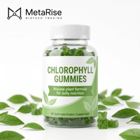 Gummies de Chlorophylle pour Adultes, 120 Unités, Chlorophylline de Sodium et de Cuivre, Complément Alimentaire pour la Digestion et l'Immunité, Certifié Halal/Kosher