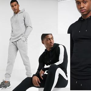 ATHLETIC INTERNATIONAL Conjunto Deportivo de 2 Piezas para Hombre, Corte Regular, 100% Algodón Ecológico, Ligero, Diseño con Logotipo, para Invierno - Product Image 3