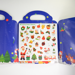 Livre de collection d'autocollants pour commandes en gros, conception personnalisée, revêtement aqueux, papier soyeux 120 g/m², programme de fidélité, élégant et personnalisé - Product Image 1