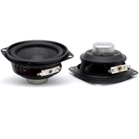 FUET 78MM Carré Audio Haut-Parleur 3 Pouces 4 Ohm Gamme Complète 15W Woofer Interne Magnétique Haute Puissance Multimédia Haut-parleurs pour Bluetooth