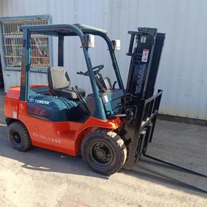 Great Quality Used Japan Toyota FD25 2.5 Ton Diesel <b>Forklift</b> with 0-2000 Hours Tested & Inspected Good Price - Product Image 2