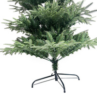 Sapin de Noël artificiel en PVC ignifuge pour décoration intérieure, idéal pour centres commerciaux, maisons et créer une ambiance festive, ornement de centre de table.