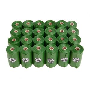 Distributeur de sacs à déchets pour animaux de compagnie biodégradables, sacs à excréments pour chiens en HDPE, sacs en rouleau biodégradables personnalisés 23x33cm - Product Image 3