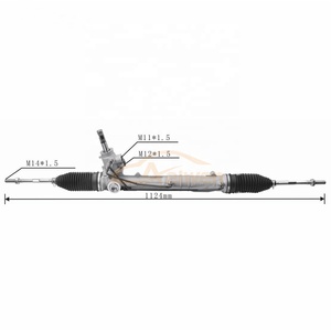 Pignon de crémaillère de direction assistée de haute qualité utilisé pour Peugeot Partner Tepee OE No. 4001.L3 4001L3 - Product Image 1