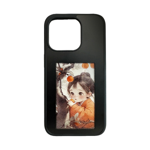 Étui de téléphone NFC avec écran E-Ink, affichage <span class=keywords><strong>photo</strong></span> NFC, étuis de téléphone intelligents pour iPhone 15 14 13 Pro Max, E-Ink NFC, étui de téléphone DIY - Product Image 3