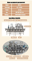 Ligne de production automatique de tofu Machines de traitement des produits de haricot-Machine de fabrication de tofu et presse à tofu