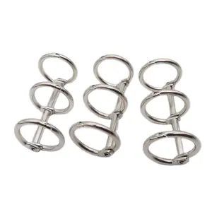 BRICOLAGE dossier accessoire reliure à anneaux, utilisées pour introduire les trois trous anneau de reliure pour reliure de livre
