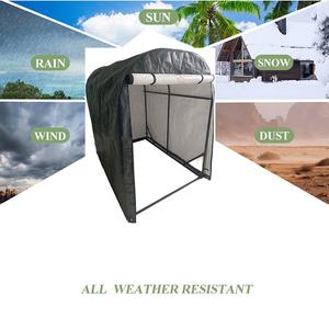 <span class=keywords><strong>Abri</strong></span> <span class=keywords><strong>de</strong></span> stockage portable robuste <span class=keywords><strong>abri</strong></span> vélo tente vélo camping-car avec porte à glissière enroulable pour tondeuse à vélo stockage <span class=keywords><strong>de</strong></span> <span class=keywords><strong>jardin</strong></span> - Product Image 5