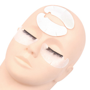 Patchs d'isolation jetables en collagène pour greffe de cils, en forme de V et de U, en hydrogel non tissé épaissi - Product Image 4