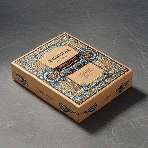 กล่องบุหรี่กระดาษออกแบบได้ตามต้องการกล่องกระดาษบรรจุบุหรี่แบบมืออาชีพลิ้นชักออกแบบแบบมีฝาปิด - Product Image 2