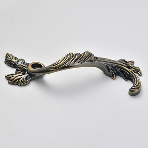 Furniture Handle Zinc Alloy European Style <b>Cabinet</b> Drawer Pull Novelty Shape Hanging Ring Handle Small Large Antique Bronze <b>Gold</b> - Product Image 4