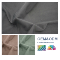 Tissu extensible mécanique de haute qualité, résistant aux plis, 150 GSM, 100% polyester, haute élasticité, pour vêtements de sport et de loisirs