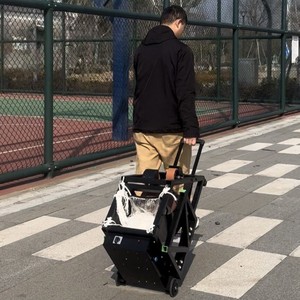 Automatic Basketball Serving Machine Steel Rim Metal Automatic <b>Rebound</b> Basketball Training Equipment - Product Image 4