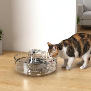 Fontaine à eau automatique PetSafe, modèle en verre 1100g, eau circulante électrique pour chats et chiens, grande capacité - Product Image 2