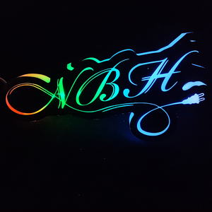 Emblemas LED Personalizados <span class=keywords><strong>para</strong></span> Autos, Logotipo Luminoso Impermeable, Emblemas con Logotipo <span class=keywords><strong>para</strong></span> Decoración Delantera y Trasera de Vehículos, Universales - Product Image 6