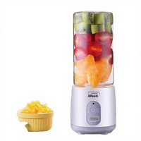 Extracteur de jus rapide pour fruits et légumes, mixeur portable en verre, chargeur USB électrique, mini-blender pour l'extérieur et la voiture