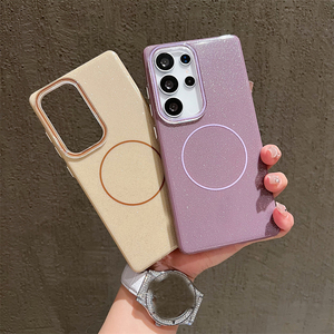 <span class=keywords><strong>2025</strong></span> Sang Trọng Bling Long Lanh Từ Tính Không Dây Sạc Điện Thoại Di Động Trường Hợp Đối Với <span class=keywords><strong>Samsung</strong></span> S25 S24 S23 FE Siêu Chống Sốc Bìa - Product Image 2