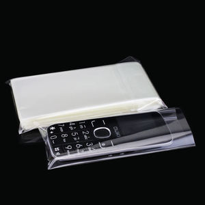 Tùy chỉnh rõ ràng minh bạch tự dính giấy bóng kính nhựa Túi <span class=keywords><strong>OPP</strong></span> với con dấu Flap - Product Image 3