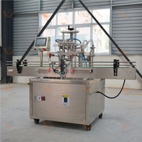 Automatique 100ml 500ml 1000ml Liquide Eau Jus Crèmes Désinfectant Savon Liquide Machine De Remplissage Bouteille Machine