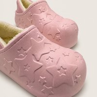 Chaussons d'intérieur en peluche pour femmes, semelle en mousse EVA, pantoufles moelleuses et fourrées, chaussures d'intérieur chaudes et confortables pour couple