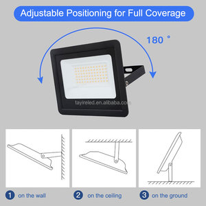 <span class=keywords><strong>Projecteur</strong></span> <span class=keywords><strong>LED</strong></span> étanche 20W 30W haute luminosité 3000K 6500K pour extérieur, <span class=keywords><strong>jardin</strong></span>, parc, cour, garage, hôtel, mur - Product Image 3