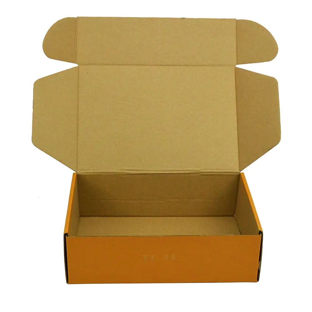 Long Moving Small Corrugated Cardboard Boxes For Plants Vegetables Packing Kraft Cardboard Box