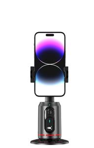 Bâton de <span class=keywords><strong>selfie</strong></span> intelligent à rotation réglable à 360 ° Trépied AI Support de téléphone avec suivi des gestes du visage Stabilisateur de cardan - Product Image 2