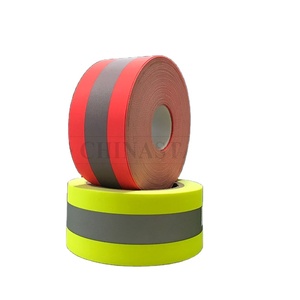 FR xử lý bông vàng-bạc-vàng 2 "3" Chiều rộng chống cháy vải phản chiếu Nhà cung cấp - Product Image 2