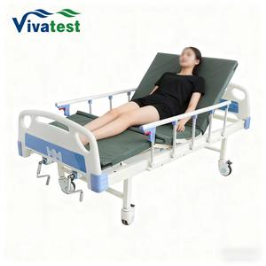 Lit médical manuel Good Health Hwk-1 en acier inoxydable multifonction pour soins aux personnes âgées et réadaptation - Product Image 2