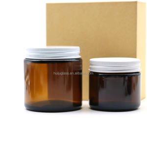 Frascos de Vidrio de Grado Alimenticio <span class=keywords><strong>para</strong></span> <span class=keywords><strong>Crema</strong></span> <span class=keywords><strong>para</strong></span> <span class=keywords><strong>el</strong></span> Cuidado de la Piel, 500 ml, 270 ml, 250 ml, 180 ml, 120 ml, Frascos de Vidrio Ámbar de Lados Rectos <span class=keywords><strong>para</strong></span> Velas, Venta al por Mayor del Fabricante - Product Image 5