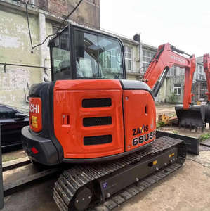 Miniexcavadora Usada Hitachi ZX68U, Original de Japón, 6 Toneladas, Motor ISUZU, Modelo 2024, Motor en Excelentes Condiciones, en Venta - Product Image 5